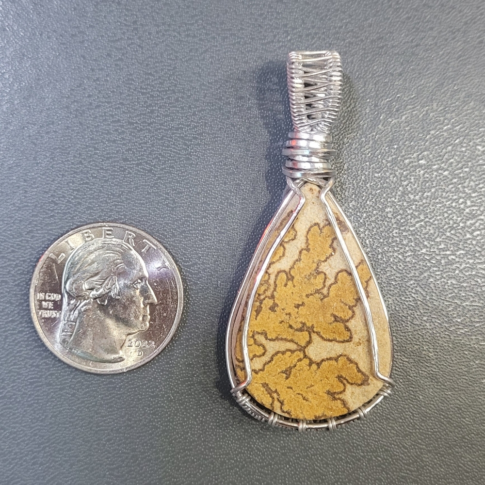 Magnesium Dendrite From Germany Pendant